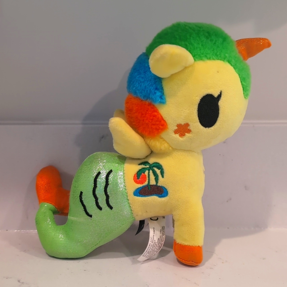 Tokidoki Mermicorno Plush Neon Star Toki Doki